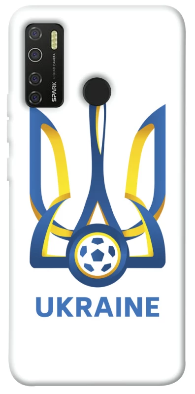 Чохол на TECNO Spark 5 Pro Футбольний Герб v2 фото 1 з 1