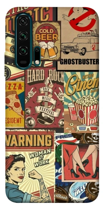 Чохол на Huawei Honor 20 Pro Retro collage ver.2 фото 1 з 1