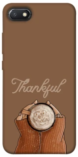 Чохол на Xiaomi Redmi 6A Thankful coffee фото 1 з 1
