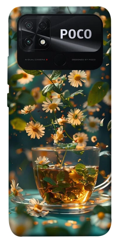 Чехол на Xiaomi Poco C40 Flowers v15 фото 1 из 1