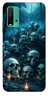 Чехол на Xiaomi Redmi Note 9 4G / Redmi 9 Power Skulls v3 фото 1 из 1