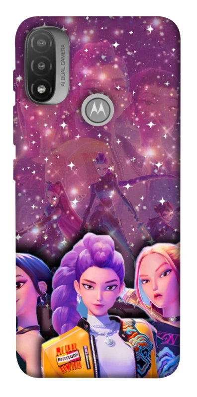 Чохол на Motorola Moto E20 k-pop demon hunters v6 фото 1 з 1