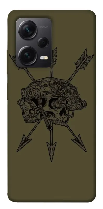Чохол на Xiaomi Redmi Note 12 Pro 5G Mil skull фото 1 з 1