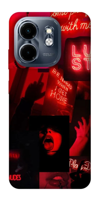 Чохол на Infinix Smart 9 4G / Hot 50i Hot collage ver.3 фото 1 з 1