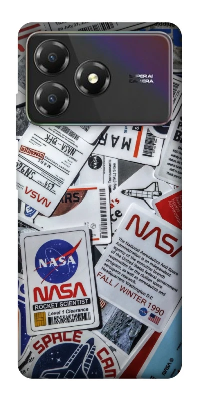 Чехол на ZTE Blade A36 NASA ver.4 фото 1 из 1