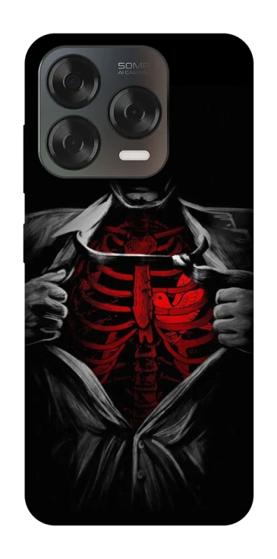 Чехол на ZTE Blade V70 Design Skeleton Heart фото 2 из 2