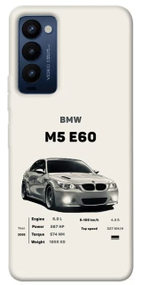 Чехол на TECNO Camon 18 BMW M5 E60 фото 1 из 1