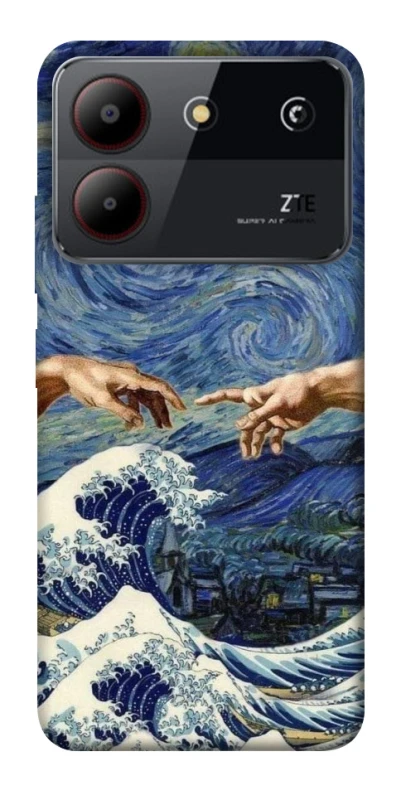 Чохол на ZTE Blade A54 4G Art collage ver.7 фото 1 з 1