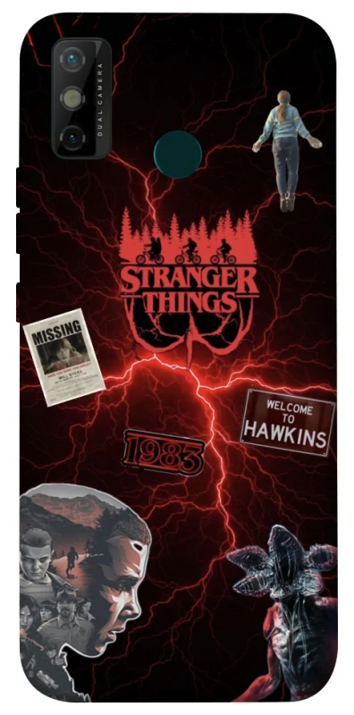 Чохол на TECNO Spark 6 Go Stranger Things ver.20 фото 1 з 1
