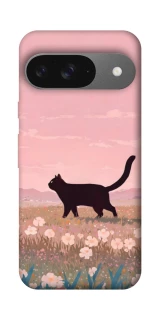 Чохол на Google Pixel 10 cat on a field фото 1 з 1