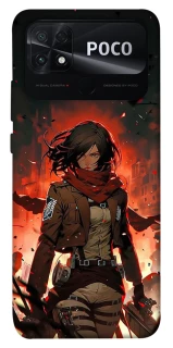 Чехол на Xiaomi Poco C40 Mikasa v2 фото 1 из 1