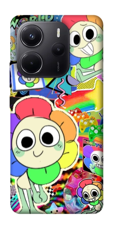 Чохол на Xiaomi Redmi Note 14 4G (Europe version) Dandy world collage фото 1 з 1
