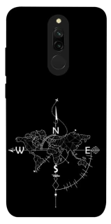 Чохол на Xiaomi Redmi 8 Travel Map фото 1 з 1