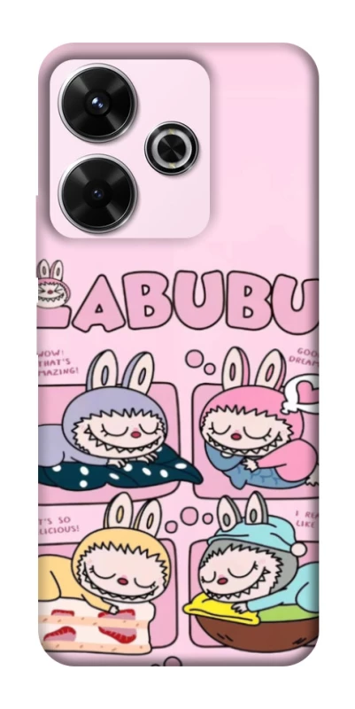 Чохол на Xiaomi Redmi 13 4G Labubu Dreams Collage фото 1 з 1