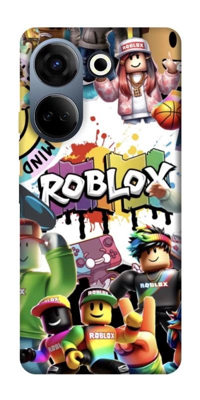 Чохол на TECNO Camon 20 Pro (CK7n) Roblox Characters Collage фото 1 з 1