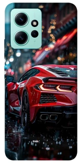 Чехол на Xiaomi Redmi Note 12 4G Red sports car фото 1 из 1