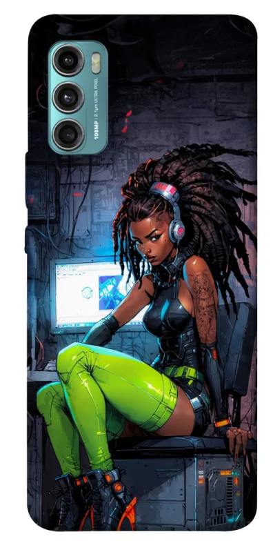 Чохол на Motorola Moto G60 Cyber girl фото 1 з 1