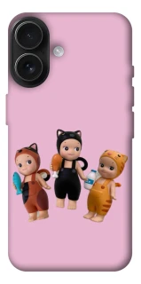 Чохол на Apple iPhone 17 (6.3") Cat Cafe Trio фото 1 з 1