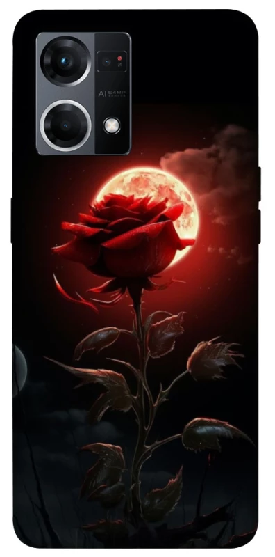 Чохол на Oppo Reno 7 4G Червона троянда фото 1 з 1