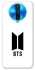Чехол на Xiaomi Poco X2 BTS logo фото 1 из 1