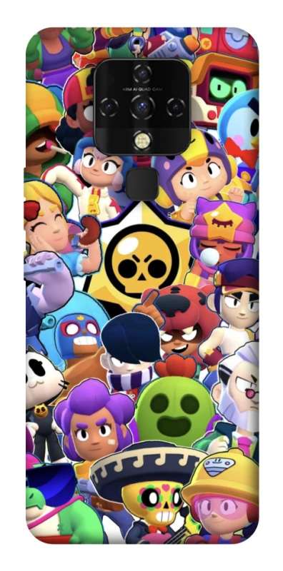 Чохол на TECNO Camon 16 SE Brawl Stars ver.5 фото 1 з 1