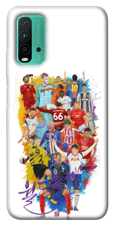 Чехол на Xiaomi Redmi 9T Football Abstract v2 фото 1 из 1