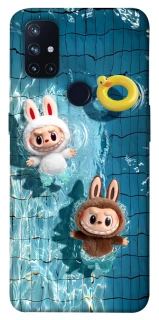 Чохол на OnePlus Nord N10 5G Labubu in the pool фото 1 з 1