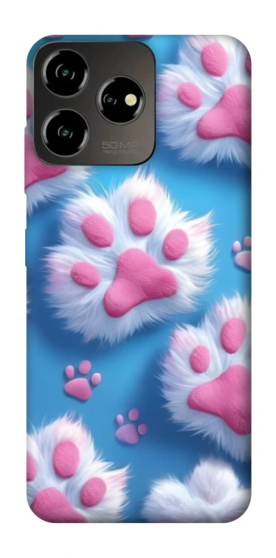 Чохол на ZTE Blade V50 Design 4G Cat paw фото 1 з 1
