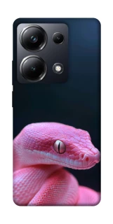 Чохол на Xiaomi Poco M6 Pro 4G Рожева змія фото 1 з 1