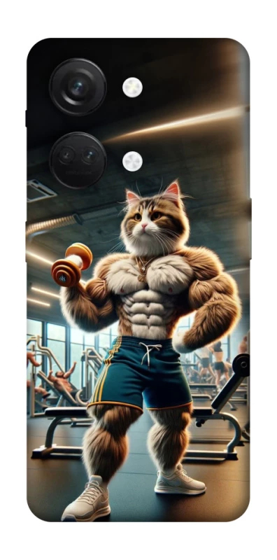 Чехол на OnePlus Nord 3 Качок кот фото 1 из 1