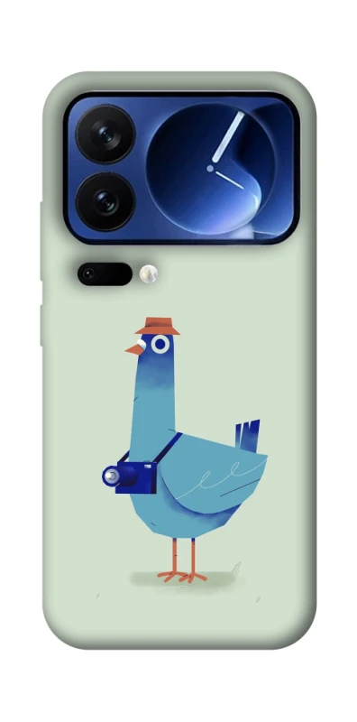 Чехол на Xiaomi 17 Pro Голуб-детектив фото 1 из 1