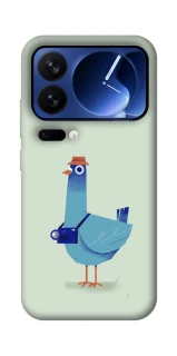 Чехол на Xiaomi 17 Pro Голуб-детектив фото 1 из 1