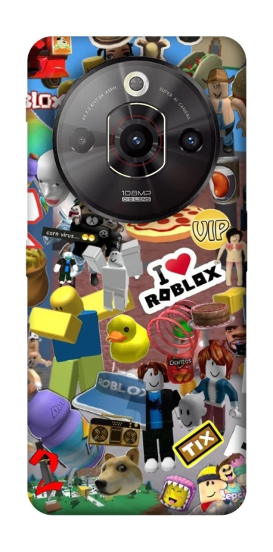 Чохол на ZTE Nubia Focus Pro Roblox collage ver.5 фото 1 з 1