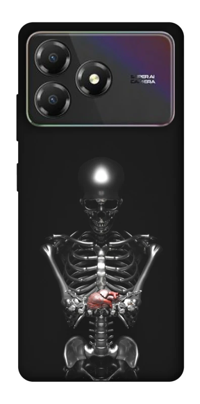 Чохол на ZTE Blade A36 Скелетон фото 1 з 1