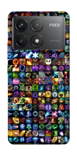 Чехол на Xiaomi Poco F6 Pro Abilities menu ver.1 фото 1 из 1