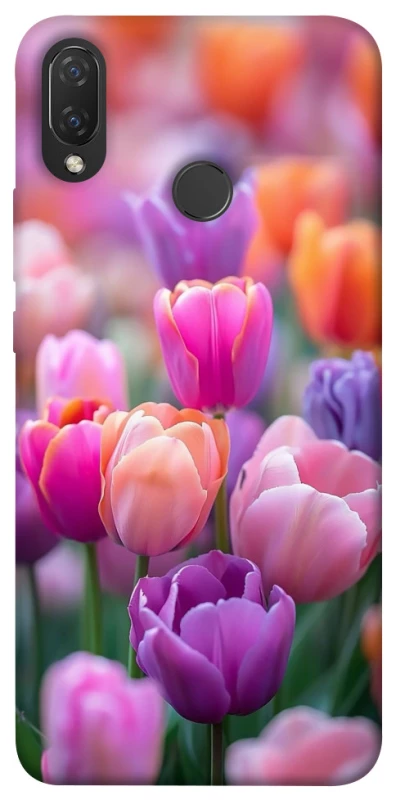 Чохол на Huawei P Smart+ (nova 3i) Тюльпанове поле фото 1 з 1