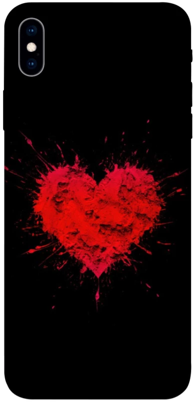 Чохол на Apple iPhone XS Max (6.5") Splash heart фото 1 з 1