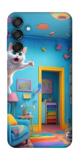 Чохол на Samsung Galaxy M15 5G crazy cat фото 1 з 1
