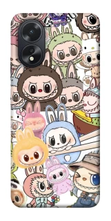 Чохол на Oppo A38 All Labubus фото 1 з 1