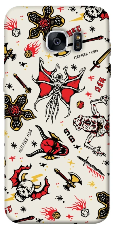 Чохол на Samsung G935F Galaxy S7 Edge Stranger Things ver.2 фото 1 з 1