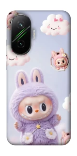 Чехол на Xiaomi Poco F7 Labubu & clouds фото 1 из 1