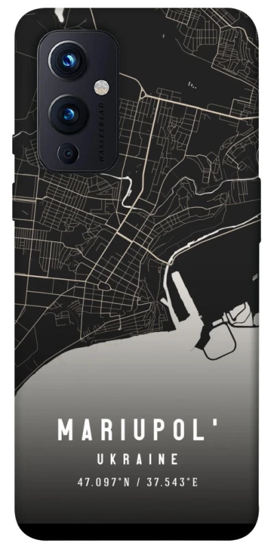 Чехол на OnePlus 9 Mariupol map фото 1 из 1