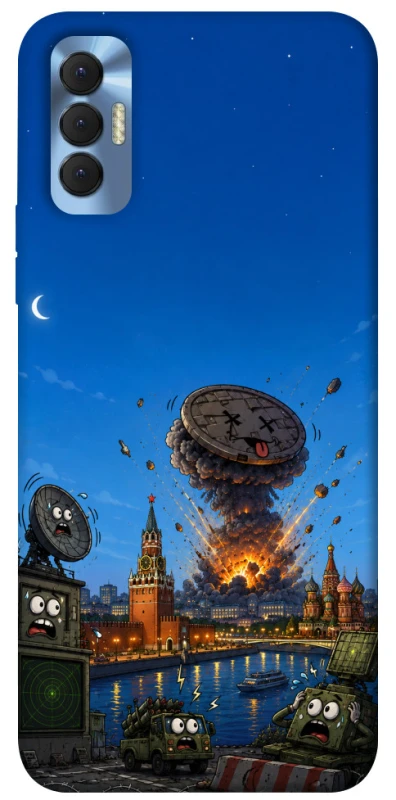 Чохол на TECNO Spark 8P Moscow never sleeps ver.8 фото 1 з 1