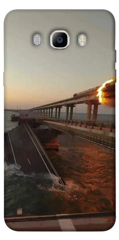 Чехол на Samsung J710F Galaxy J7 (2016) Крымский мост устал фото 1 из 1