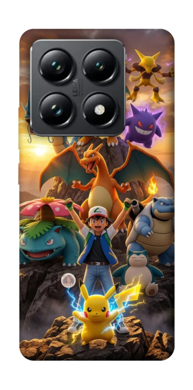 Чехол на Xiaomi 14T Pro Pokemon фото 1 из 1
