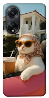 Чохол на Oppo A58 4G Stylish Cat Cruise фото 1 з 1