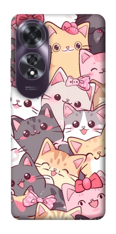 Чохол на Oppo A60 Cute Cat фото 1 з 1