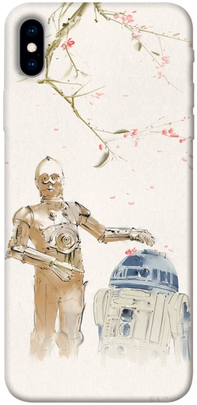 Чохол на Apple iPhone XS Max (6.5") Star Wars robots фото 1 з 1