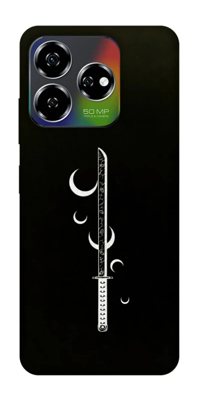 Чохол на ZTE Nubia V60 Самурай завжди з катаною фото 1 з 1