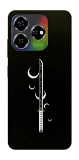 Чохол на ZTE Nubia V60 Самурай завжди з катаною фото 1 з 1